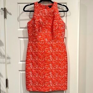 Chic Sleeveless Coral Dress